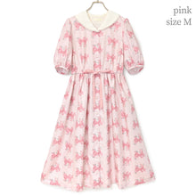 Load image into Gallery viewer, Ribbon Rose front button dress
