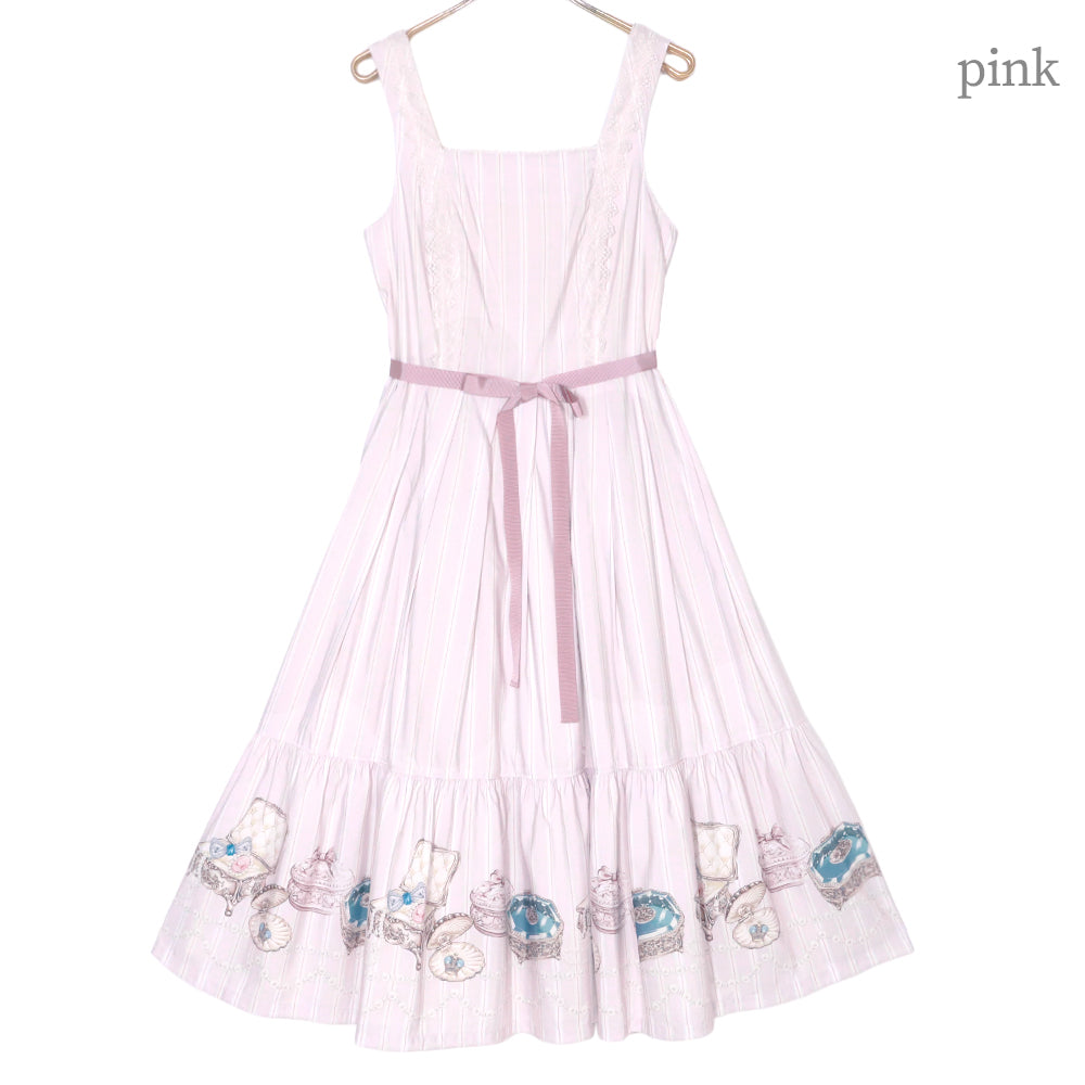 Jewelry boxジャンパースカート