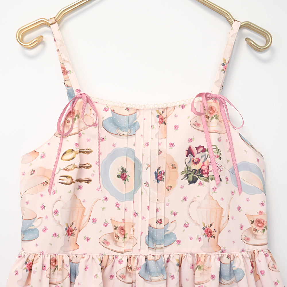 Tea salon jumper dress