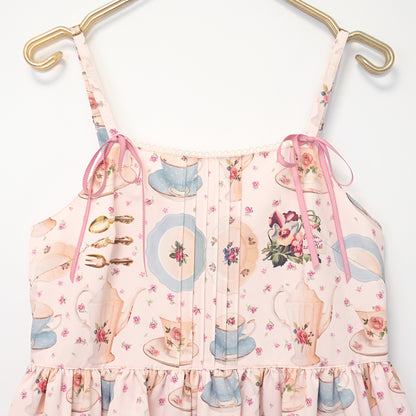 Tea salon jumper dress