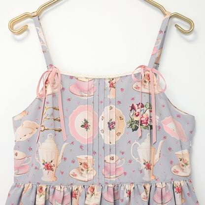 Tea salon jumper dress