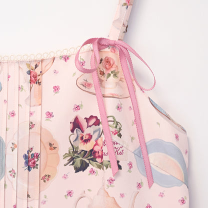 Tea salon jumper dress