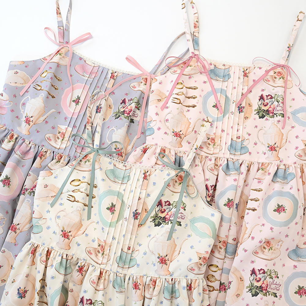 Tea salon jumper dress