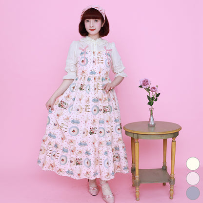 Tea salon jumper dress