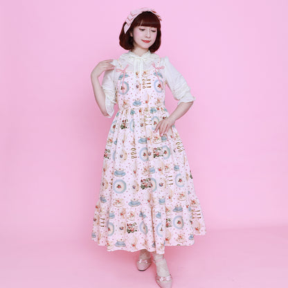 Tea salon jumper dress