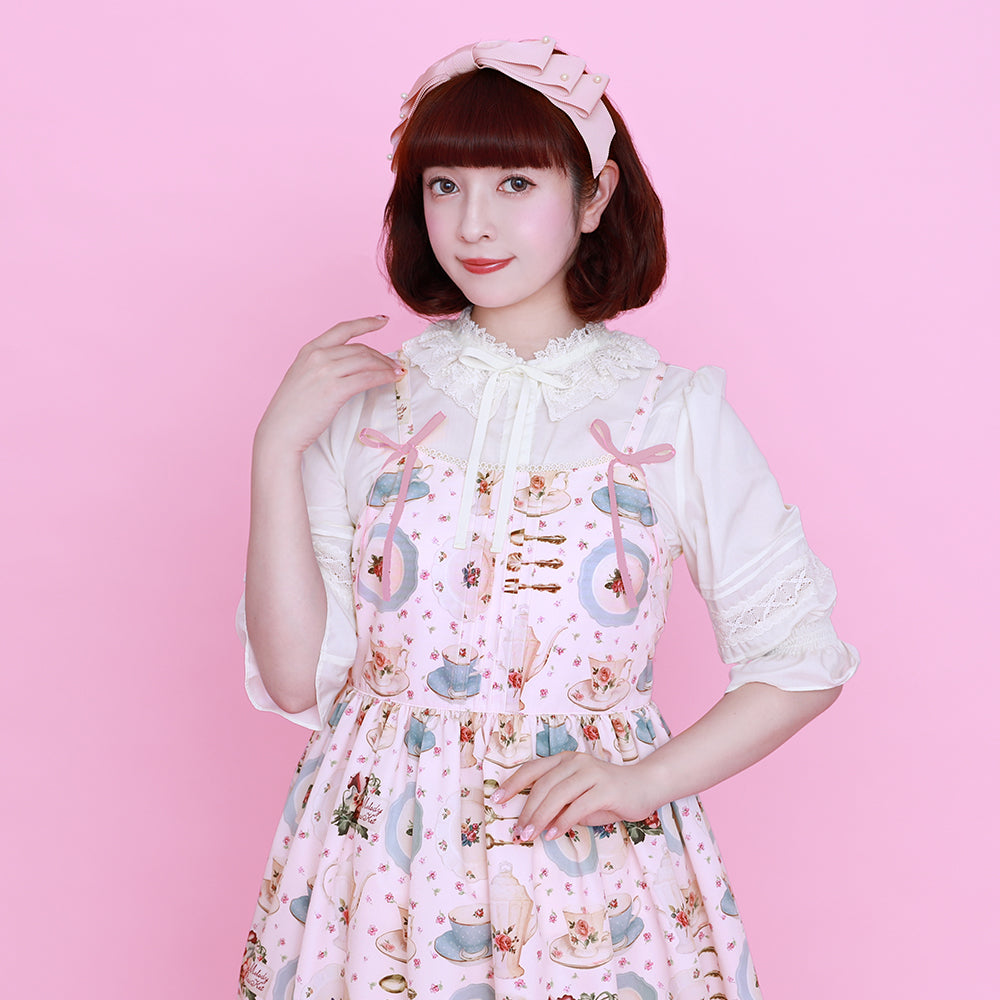 Tea salon jumper dress