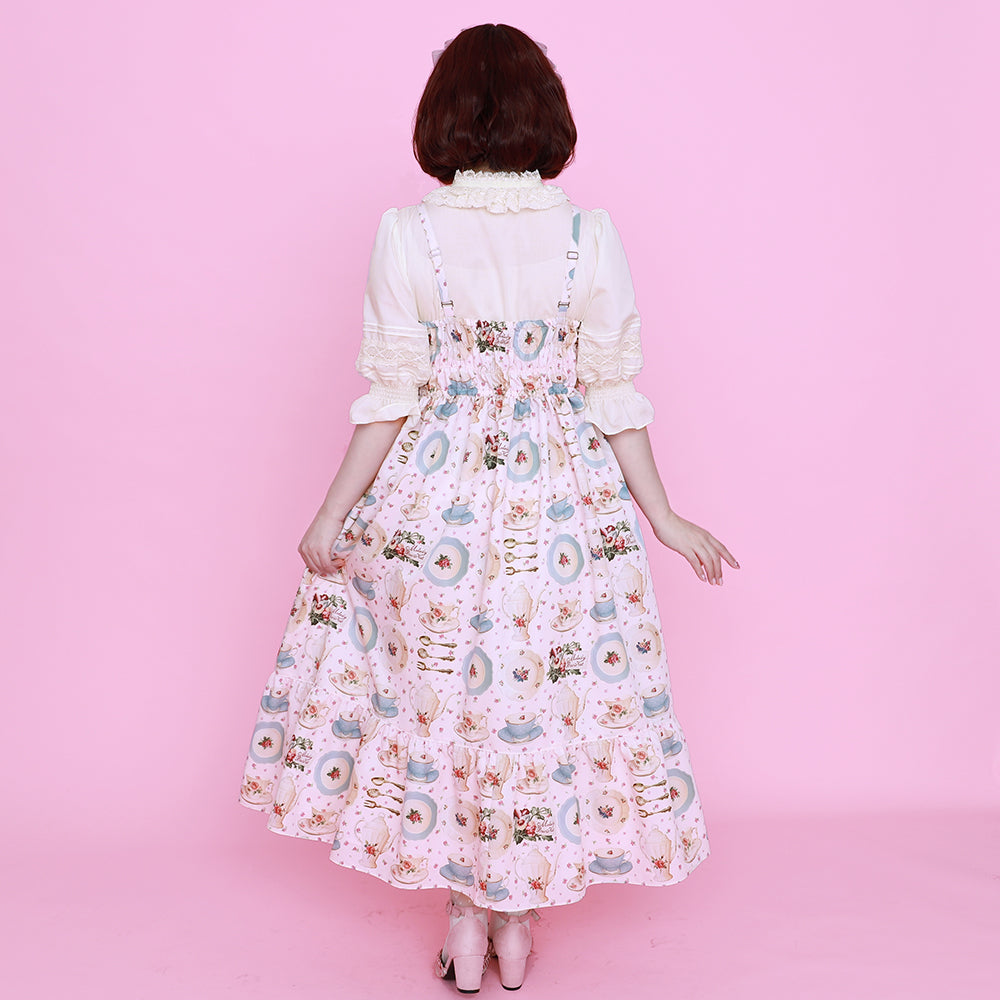 Tea salon jumper dress