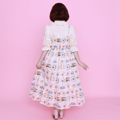 Tea salon jumper dress