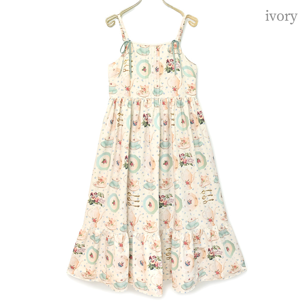 Tea salon jumper dress