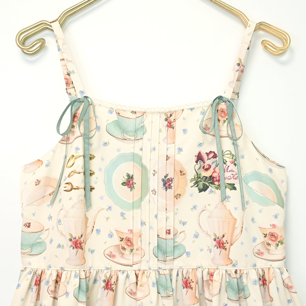 Tea salon jumper dress