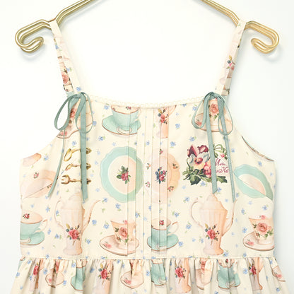 Tea salon jumper dress