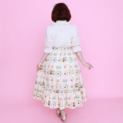 Tea salon jumper dress