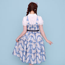 Load image into Gallery viewer, Twinkle Wing tiered jumper dress
