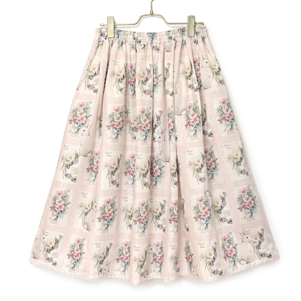 Rabbit card skirt-Melody BasKet – fraisier on-line