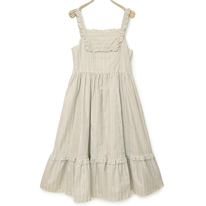 Lacy stripesジャンパースカート