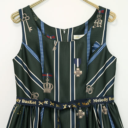 Royal Medalロゴリボンジャンパースカート