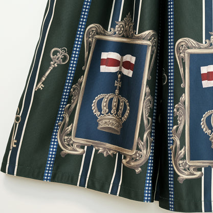 Royal Medalロゴリボンジャンパースカート