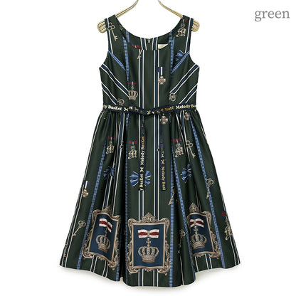 Royal Medalロゴリボンジャンパースカート