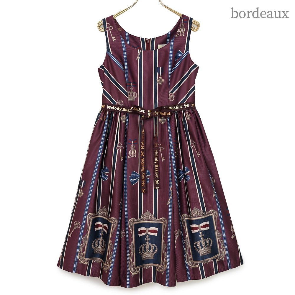 Royal Medalロゴリボンジャンパースカート