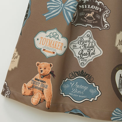 Bear labelジャンパースカート