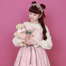 Load image into Gallery viewer, Flower Teddy bear  jumper dress
