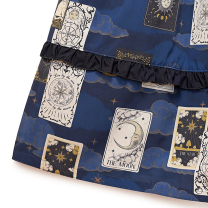 タロットカードフラットカラーワンピース