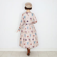 将图片加载到图库查看器，British Lady Double Button Dress
