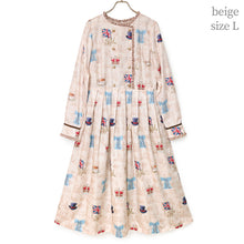 将图片加载到图库查看器，British Lady Double Button Dress
