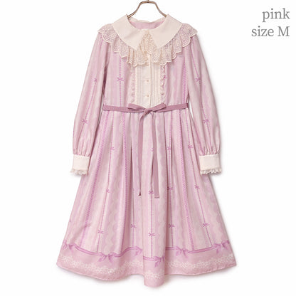 Lace millefeuille dress