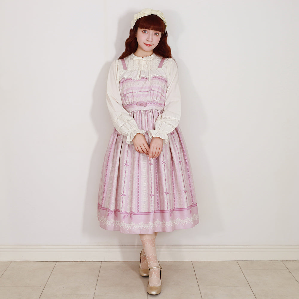 レースミルフィーユジャンパースカート