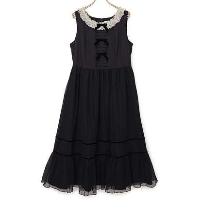 Lady tulle sleeveless dress