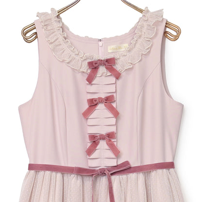 Lady tulle sleeveless dress