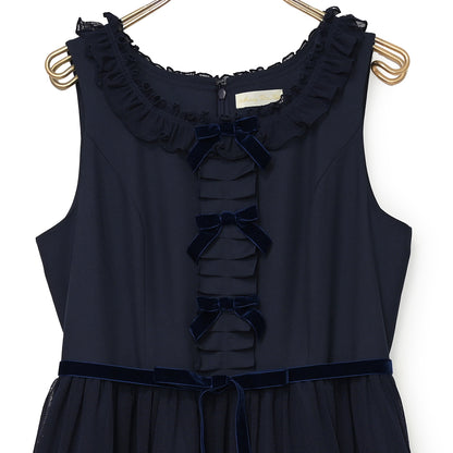 Lady tulle sleeveless dress