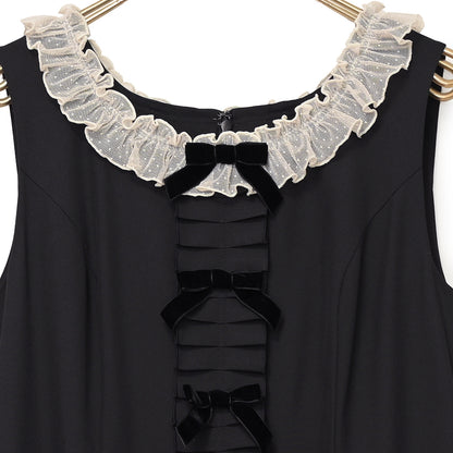 Lady tulle sleeveless dress