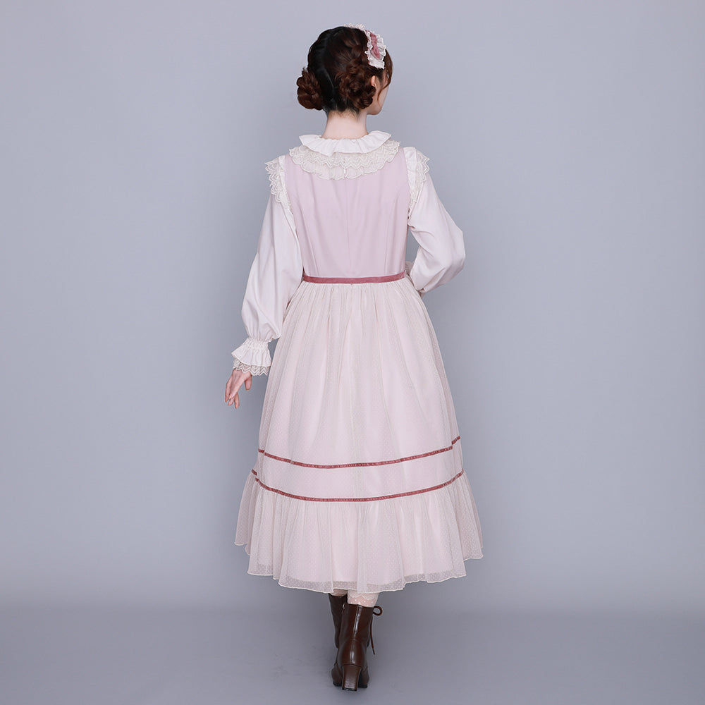 Lady tulle sleeveless dress