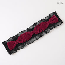 将图片加载到图库查看器，Lady tulle frill hair clip
