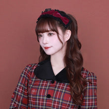 将图片加载到图库查看器，Lady tulle frill hair clip
