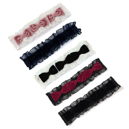 Lady tulle frill hair clip