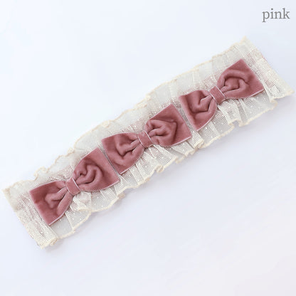 Lady tulle frill hair clip