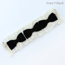 将图片加载到图库查看器，Lady tulle frill hair clip
