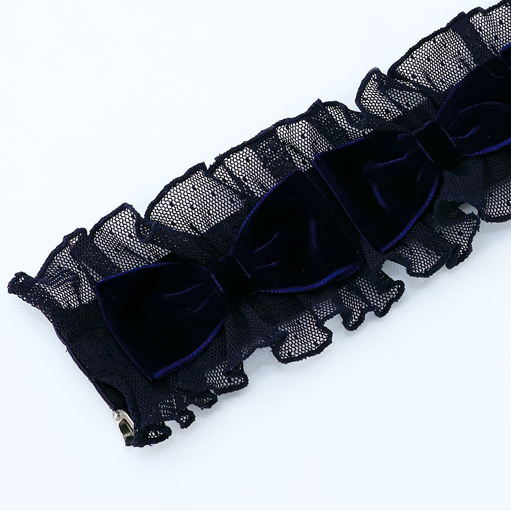Lady tulle frill hair clip