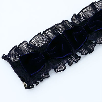 Lady tulle frill hair clip