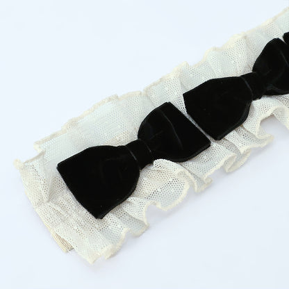 Lady tulle frill hair clip