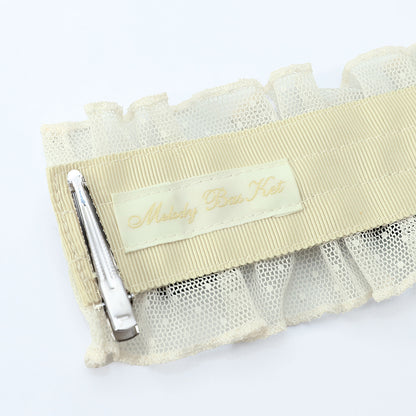 Lady tulle frill hair clip