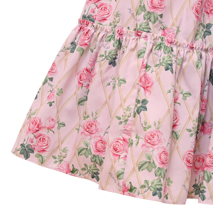 Rose gardenフリルカラーワンピース