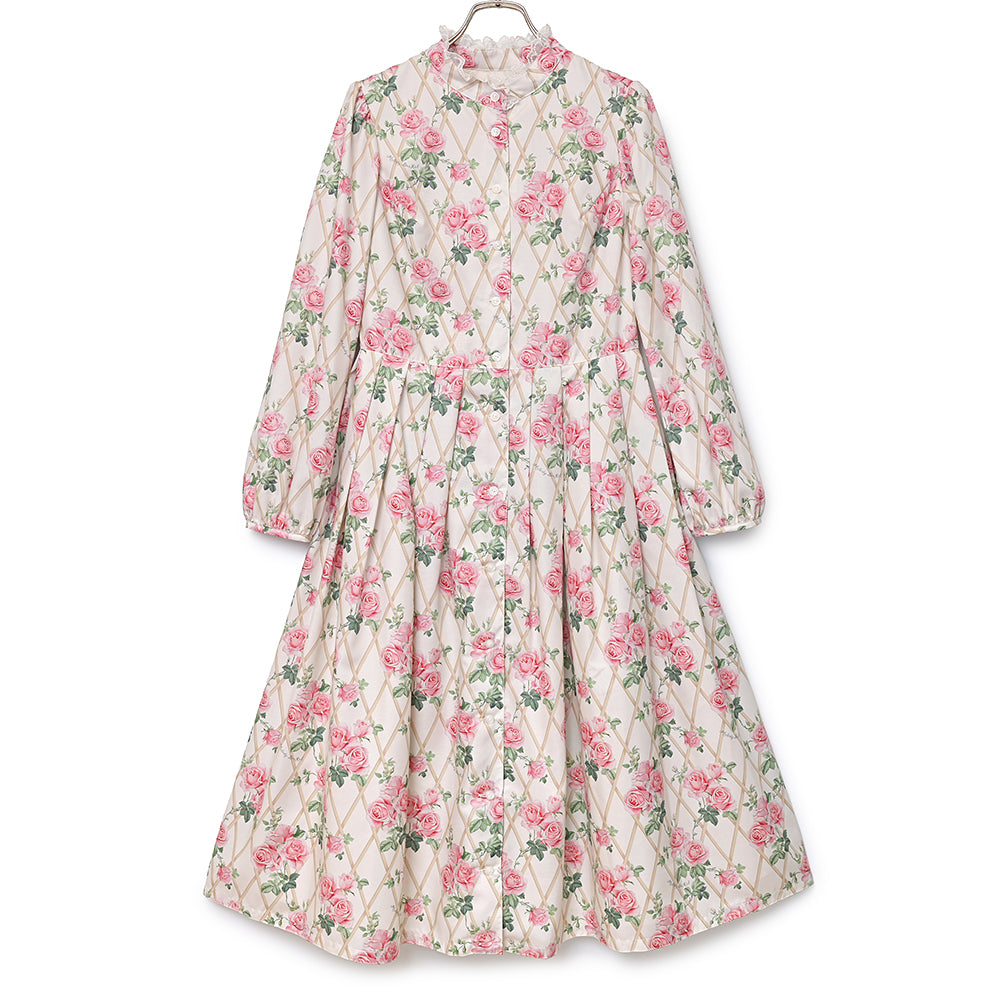 Rose garden bow tie dress