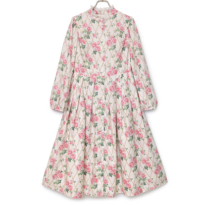 Rose garden bow tie dress