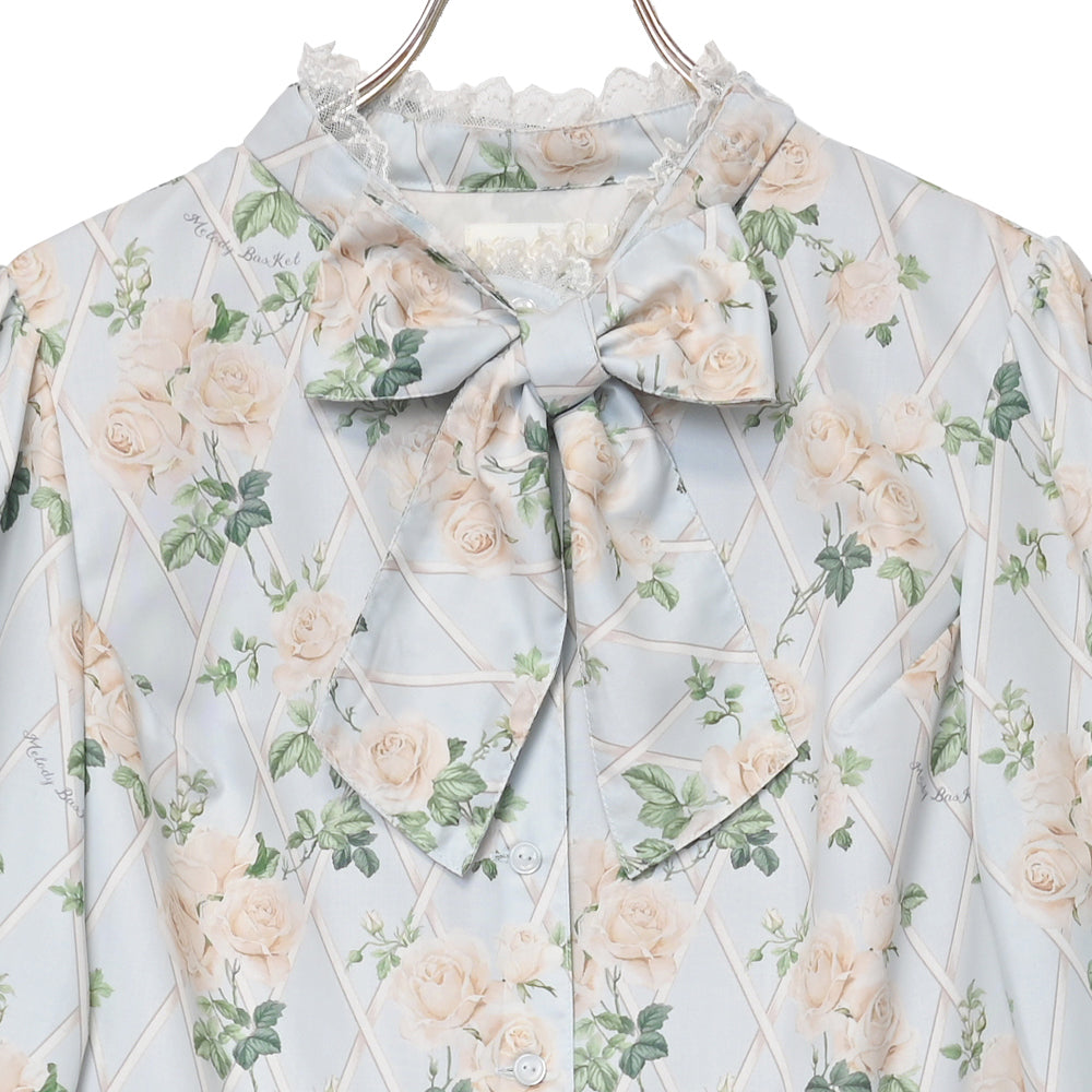 Rose garden bow tie dress