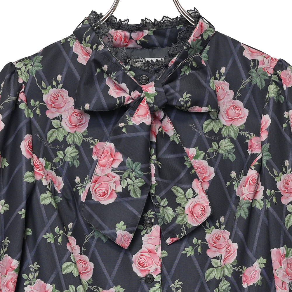 Rose garden bow tie dress