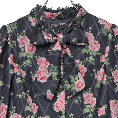 Rose garden bow tie dress